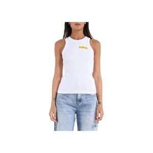 ICON DENIM Raya Ribbed Tank White NWT XS